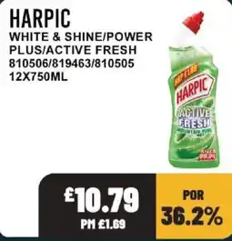Bestway Harpic active fresh offer