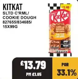 Bestway KitKat salted caramel cookie dough offer