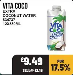 Bestway Vita coco extra coconut water offer