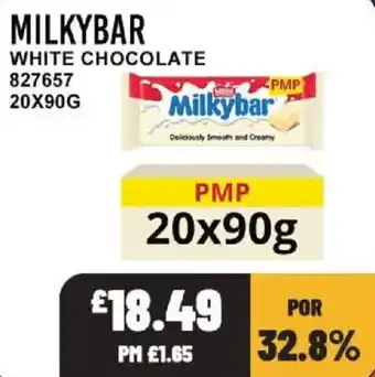 Bestway Milkybar white chocolate offer