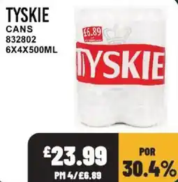 Bestway Tyskie cans offer