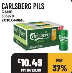 Bestway Carlsberg pils offer