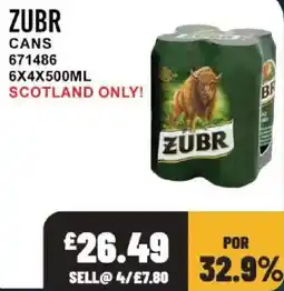 Bestway Zubr cans offer