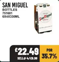 Bestway San Miguel bottles offer