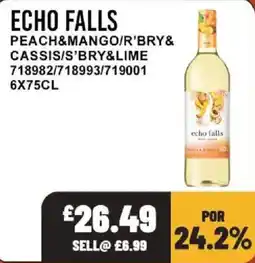 Bestway Echo Falls peach mango offer