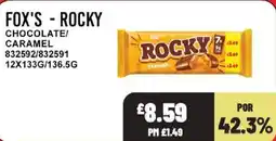 Bestway Fox's rocky chocolate caramel offer