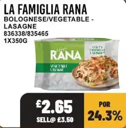 Bestway Rana vegetable lasagne offer