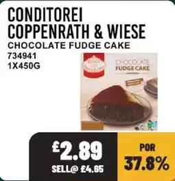 Bestway Coppenrath & Wiese chocolate fudge cake offer