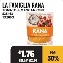 Bestway La famiglia rana tomato & mascarpone offer