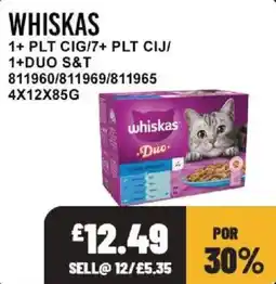 Bestway Whiskas duo offer