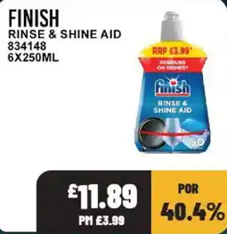 Bestway Finish rinse & shine aid offer