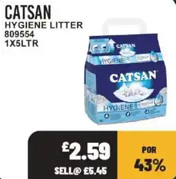 Bestway Catsan hygiene litter offer
