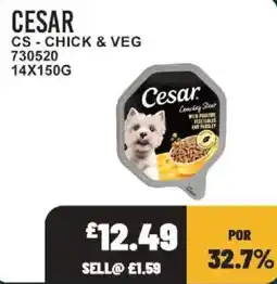 Bestway Cesar chicken & veg offer