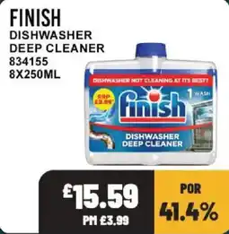 Bestway Finish dishwasher deep cleaner offer