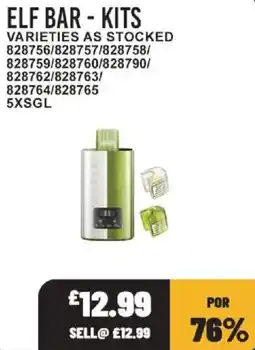 Bestway Elf bar kits offer