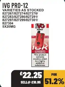 Bestway Ivg pro-12 offer