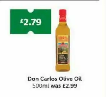 SuperValu Don Carlos Olive Oil offer