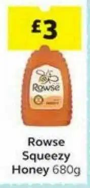 SuperValu Rowse Squeezy Honey offer