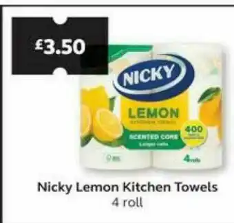 SuperValu Nicky Lemon Kitchen Towels offer