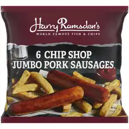 Iceland Harry Ramsden’s 6 Chip Shop Jumbo Sausages 600g offer
