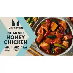 Iceland Myprotein Char Siu Honey Chicken 375g offer