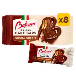 Iceland Balconi Italian Cake Bars Cocoa Cream 280g (8 x 35g) offer