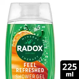 Iceland Radox Mineral Therapy Feel Refreshed Shower Gel 225 ml offer