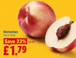 Lidl Nectarines offer