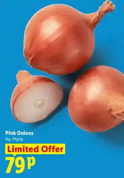 Lidl Pink Onions offer