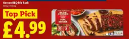 Lidl Korean BBQ Rib Rack offer