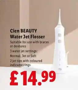 Lidl Cien beauty water jet flosser offer