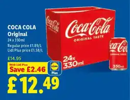 Lidl Coca Cola Original offer