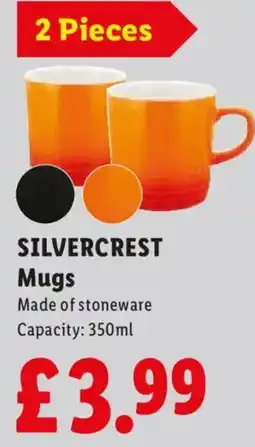 Lidl Silvercrest mugs offer