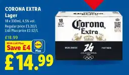 Lidl Corona Extra Lager offer