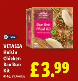 Lidl Vitasia hoisin chicken bao bun kit offer
