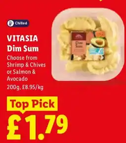 Lidl Vitasia dim sum offer