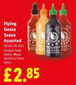 Lidl Flying Goose Sauce Assorted offer