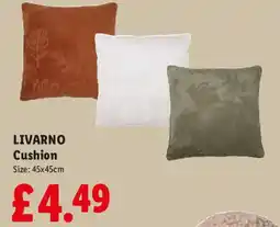 Lidl Livarno cushion offer