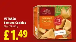 Lidl Vitasia fortune cookies offer