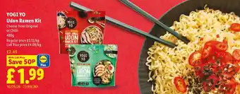 Lidl Yogi Yo Udon Ramen Kit offer