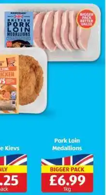 Aldi Pork Loin Medallions offer