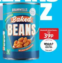 Aldi Bramwells Baked Beans, 410g offer