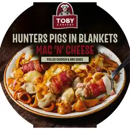 Iceland Toby Carvery Hunters Pigs In Blankets Mac 'n' Cheese 400g offer