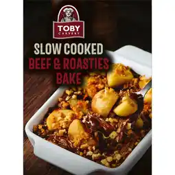 Iceland Toby Carvery Slow Cooked Beef & Roasties Bake 400g offer