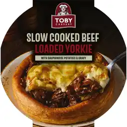 Iceland Toby Carvery Slow Cooked Beef Loaded Yorkie 400g offer