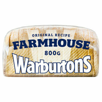 Asda Warburtons Farmhouse Soft White Bread offer
