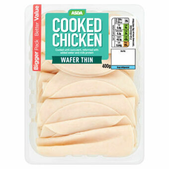 Asda ASDA Cooked Chicken Wafer Thin offer