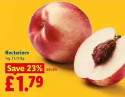 Lidl Nectarines offer