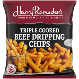 Iceland Harry Ramsden’s Triple Cooked Beef Dripping Chips 850g offer