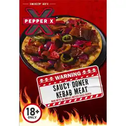 Iceland Pepper X Smokin' Ed's Saucy Doner Kebab Meat 190g offer